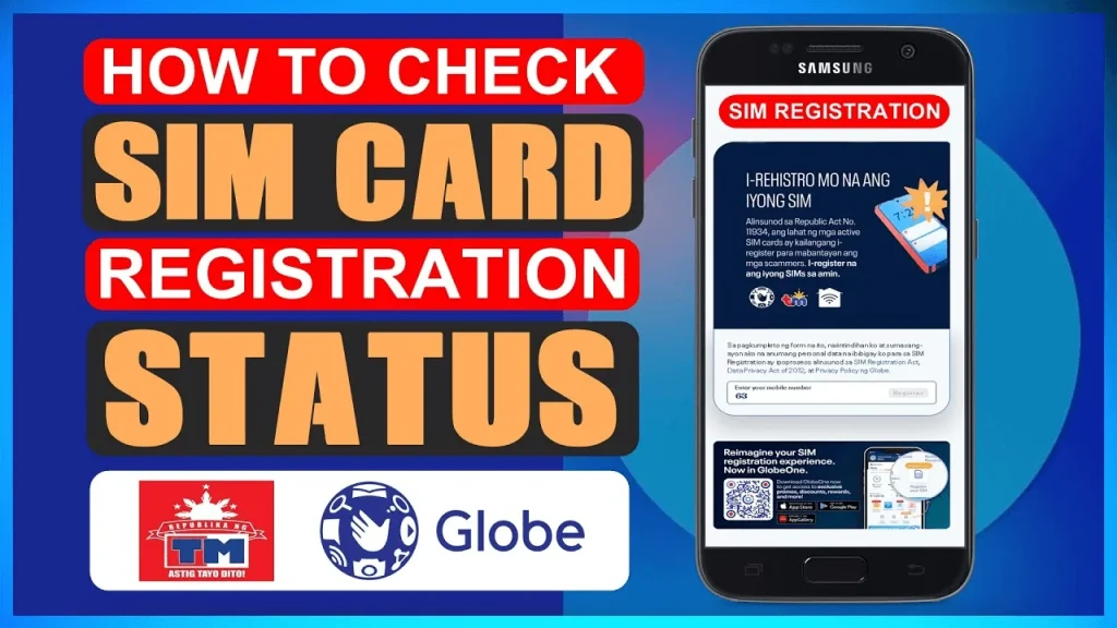 How to Check If Your TM SIM is Registered