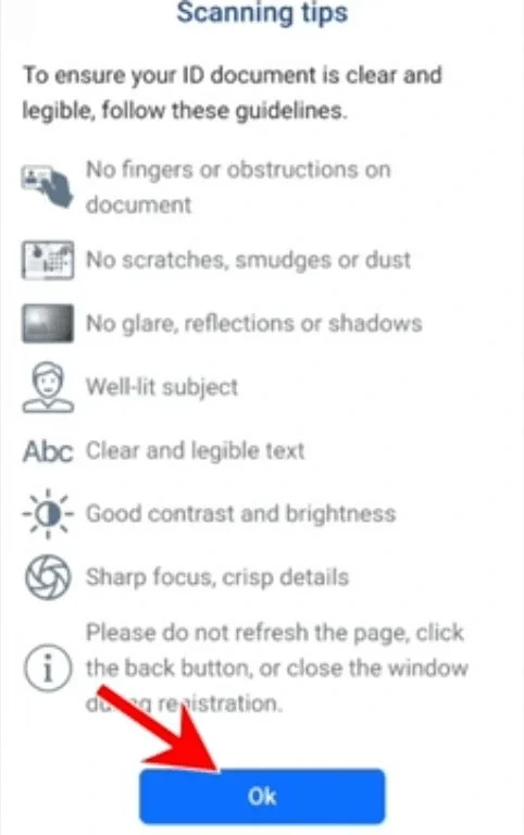 Read scanning tips