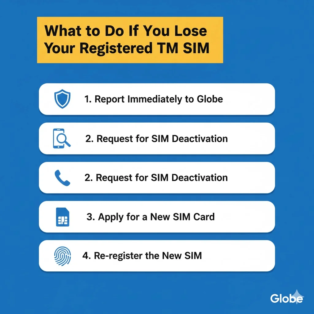 What to Do If You Lose Your Registered TM SIM