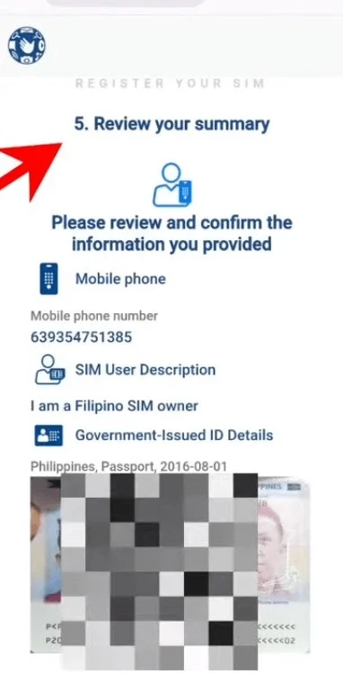 review your summary