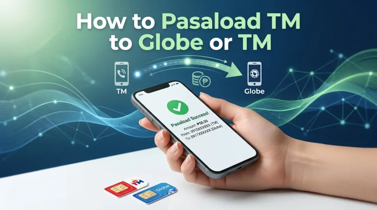 How to Pasaload TM to Globe or TM